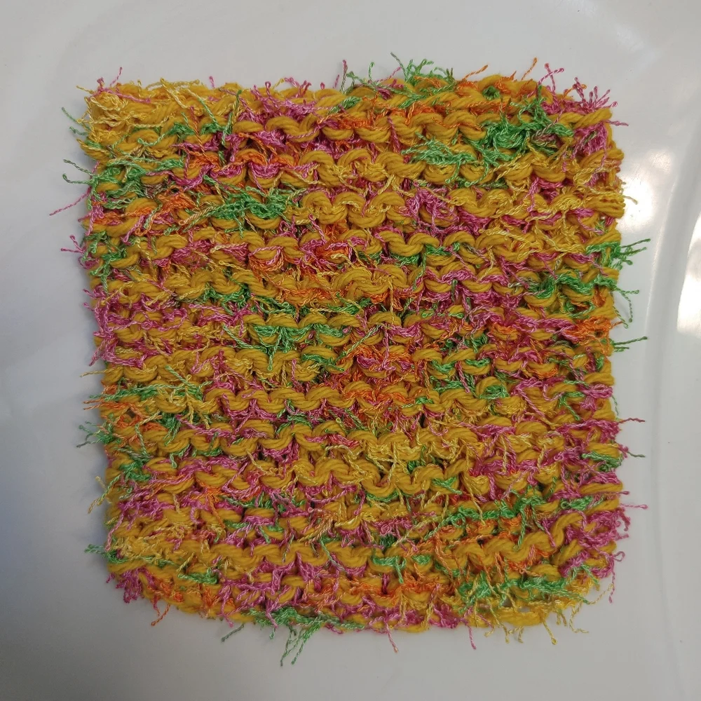 Scrubby Exfoliating Washcloths, Tropical, 3-Piece Set